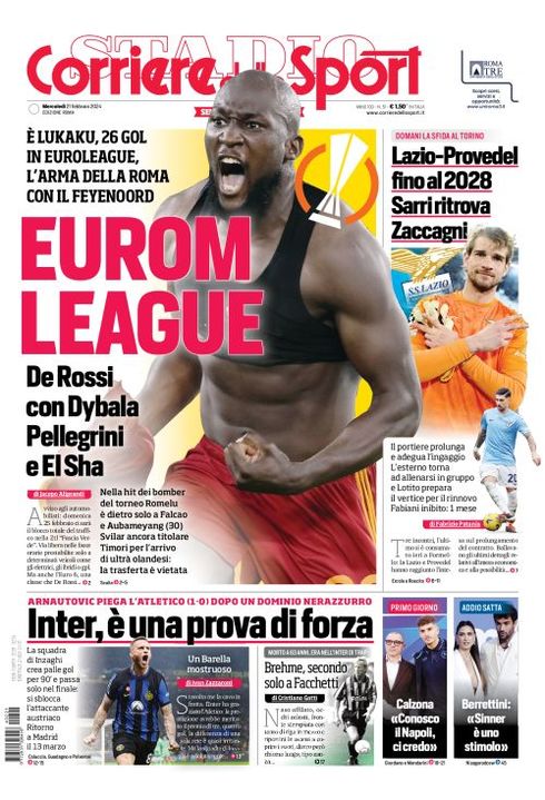 0823 Corriere dello Sport - Roma - 7 Giorni