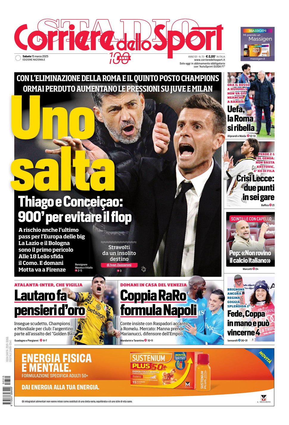 Corriere dello Sport - Nazionale - 30 Giorni