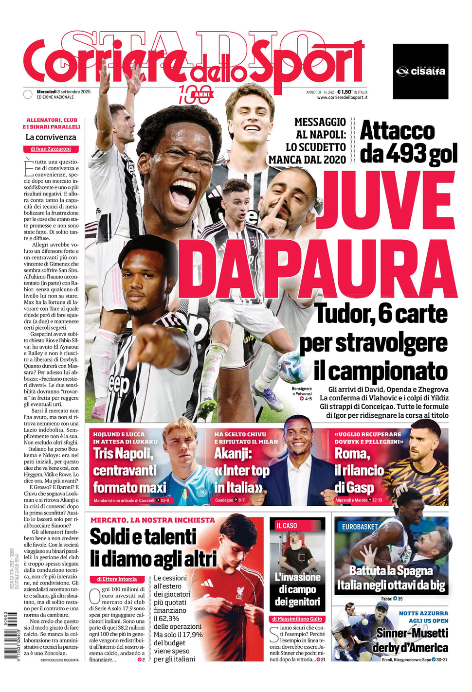 Corriere dello Sport - Nazionale - 30 Giorni