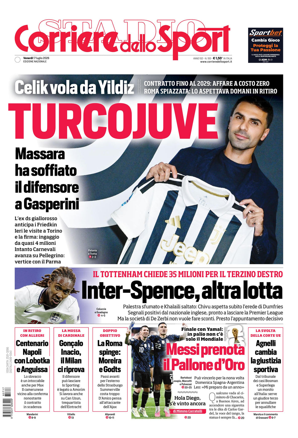 Corriere dello Sport - Nazionale - 30 Giorni