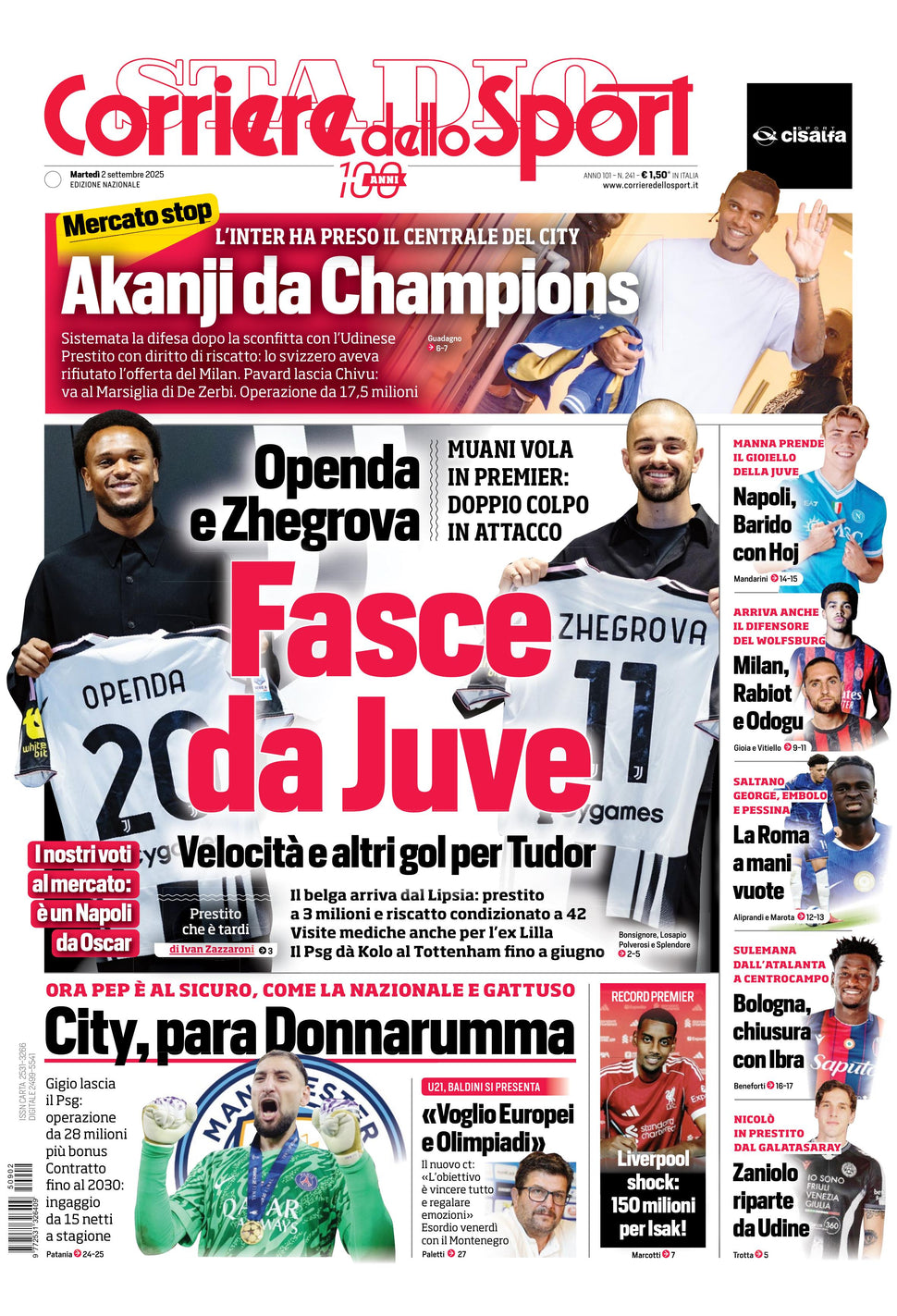 Corriere dello Sport - Nazionale - 30 Giorni