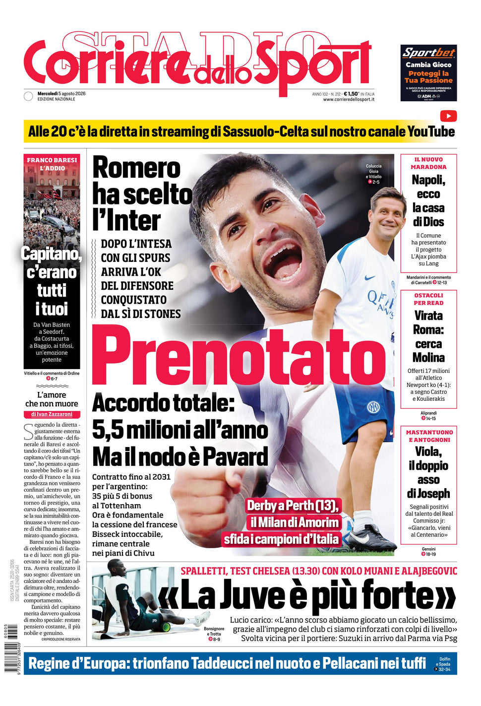 Nuovo Corriere dello Sport - Nazionale - 30 Giorni Full