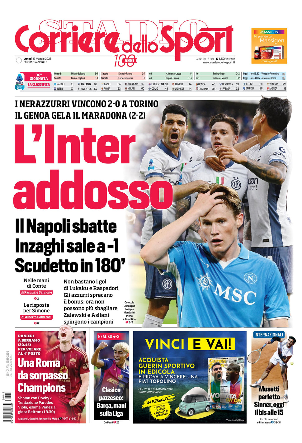 Corriere dello Sport - Nazionale - 30 Giorni