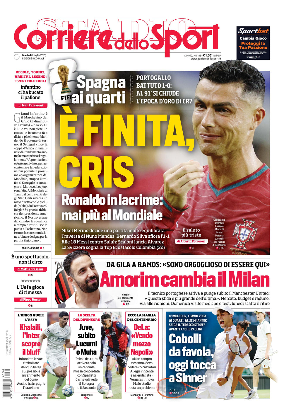 Corriere dello Sport - Nazionale - 30 Giorni