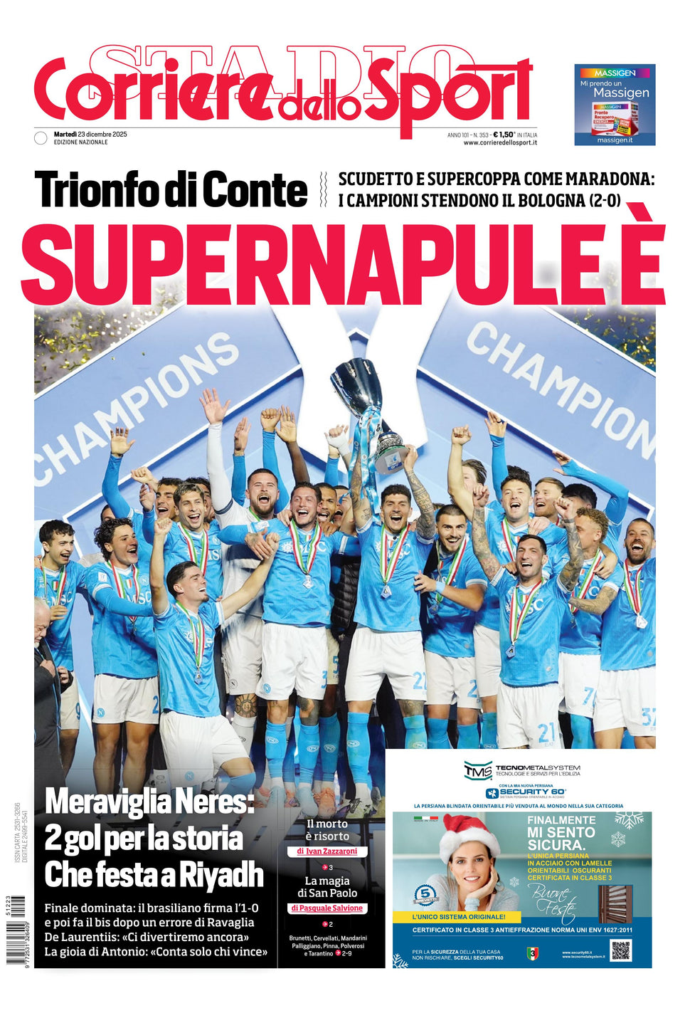 Corriere dello Sport - Nazionale - 30 Giorni