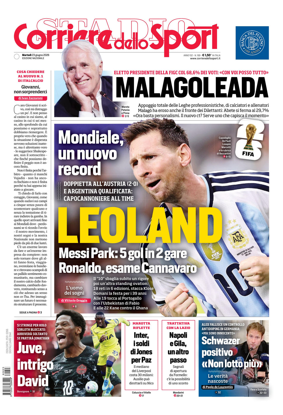 Corriere dello Sport - Nazionale - 30 Giorni