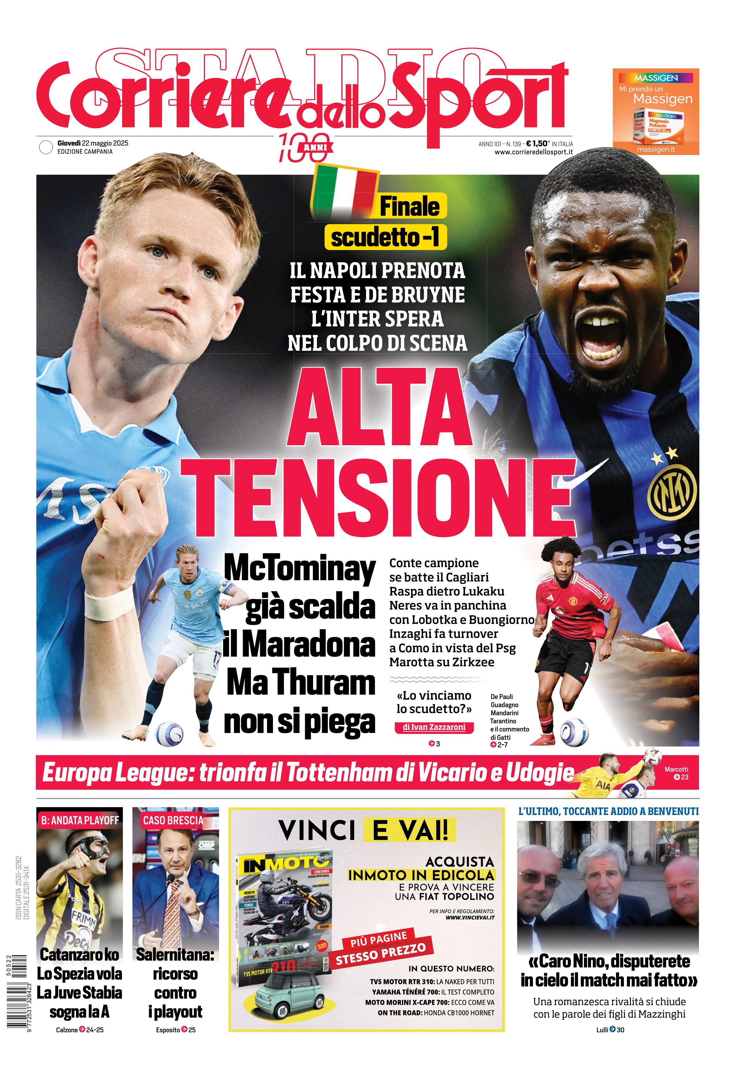 0823 Corriere dello Sport - Campania - 30 Giorni