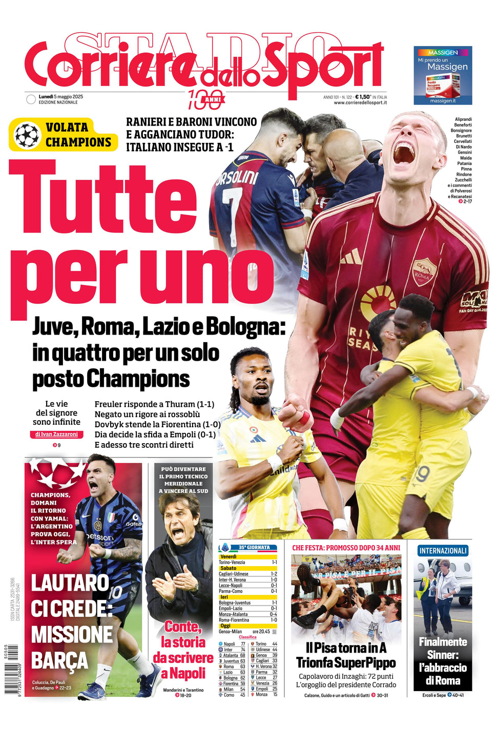 Corriere dello Sport - Nazionale - 30 Giorni
