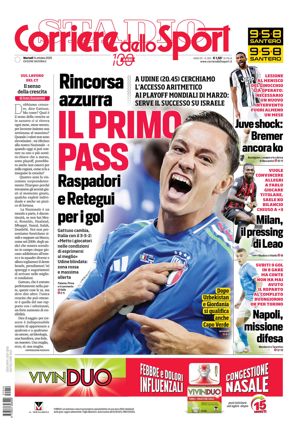 Corriere dello Sport - Nazionale - 30 Giorni