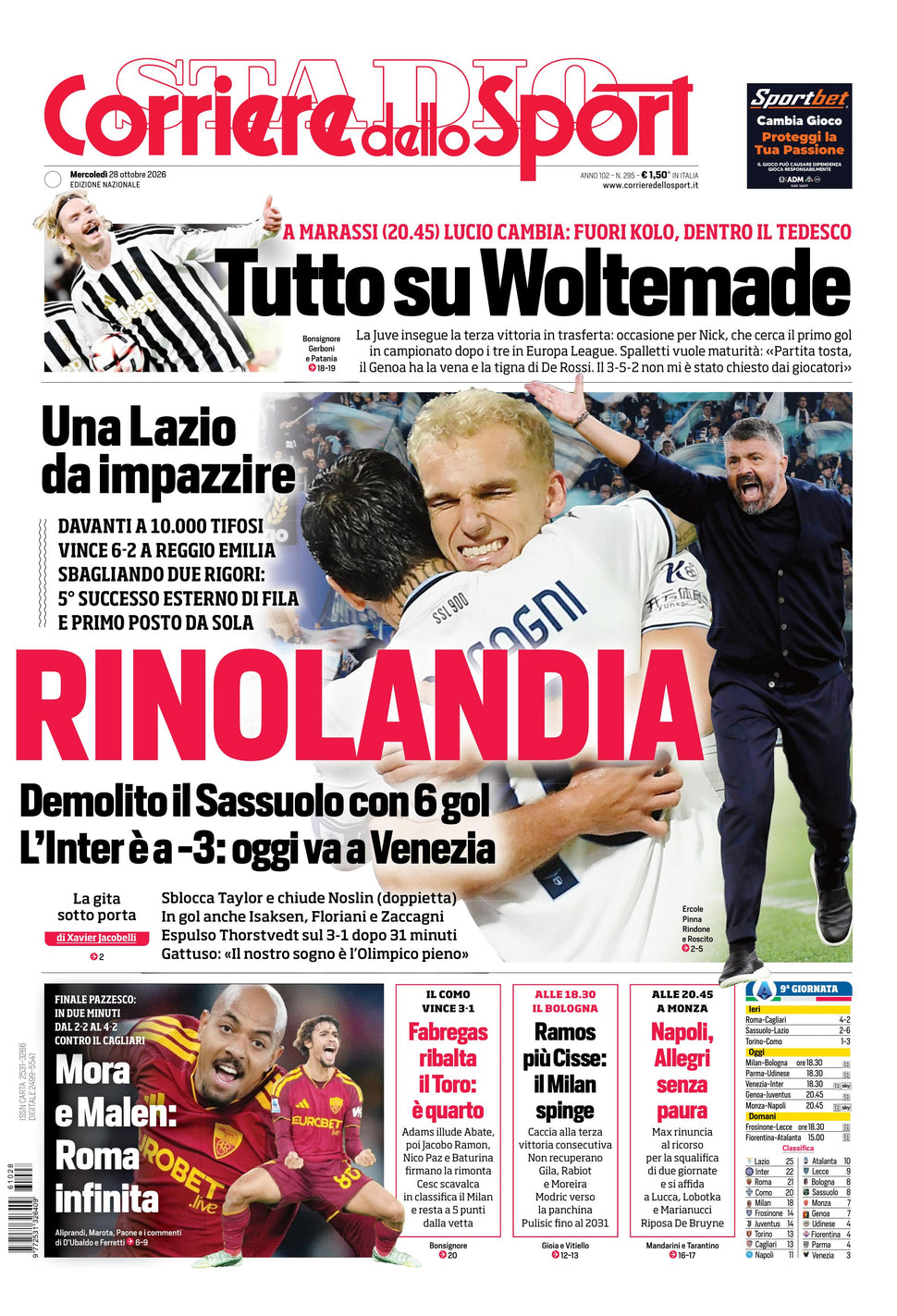 Corriere dello Sport - Nazionale - 30 Giorni