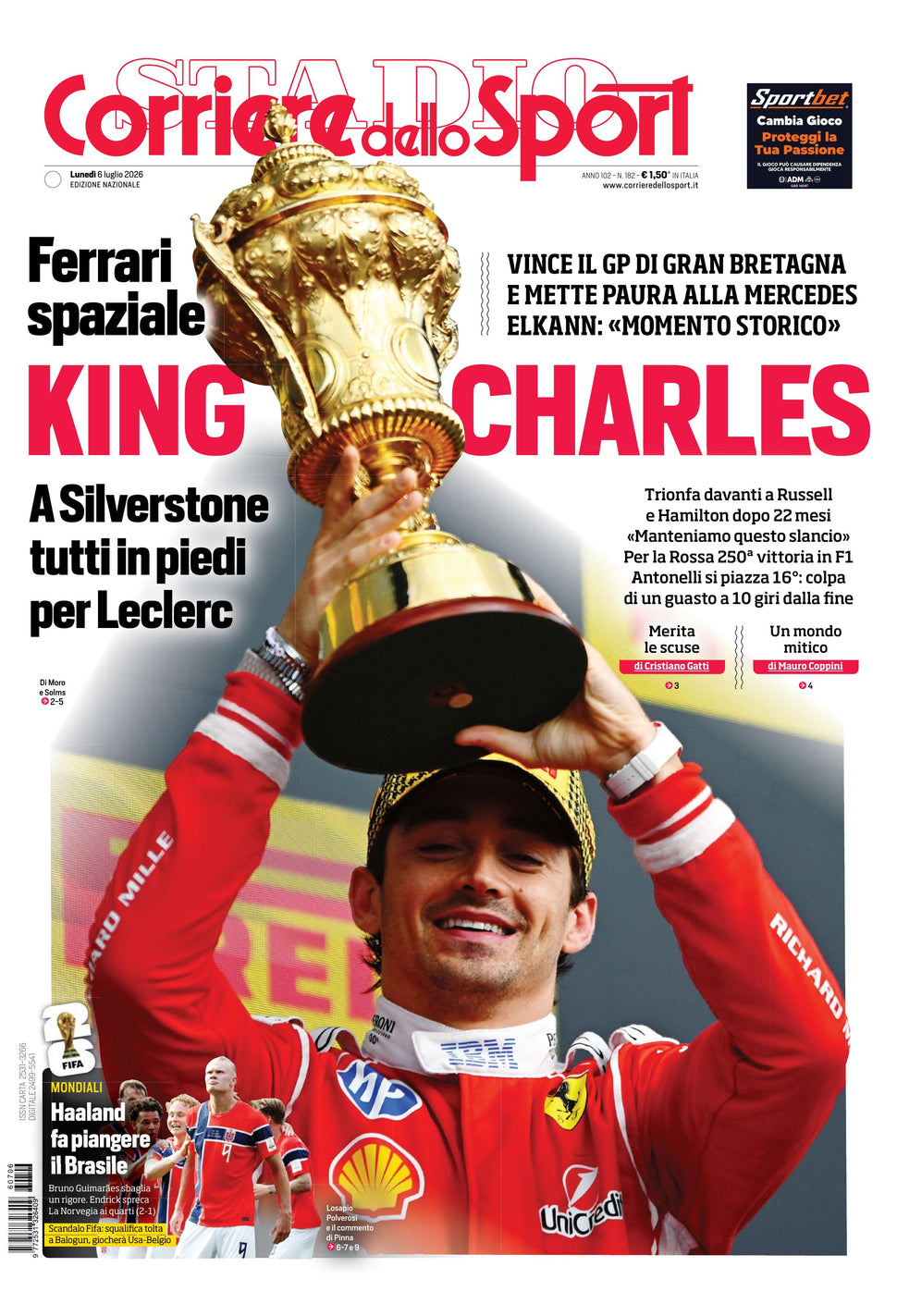 Corriere dello Sport - Nazionale - 30 Giorni
