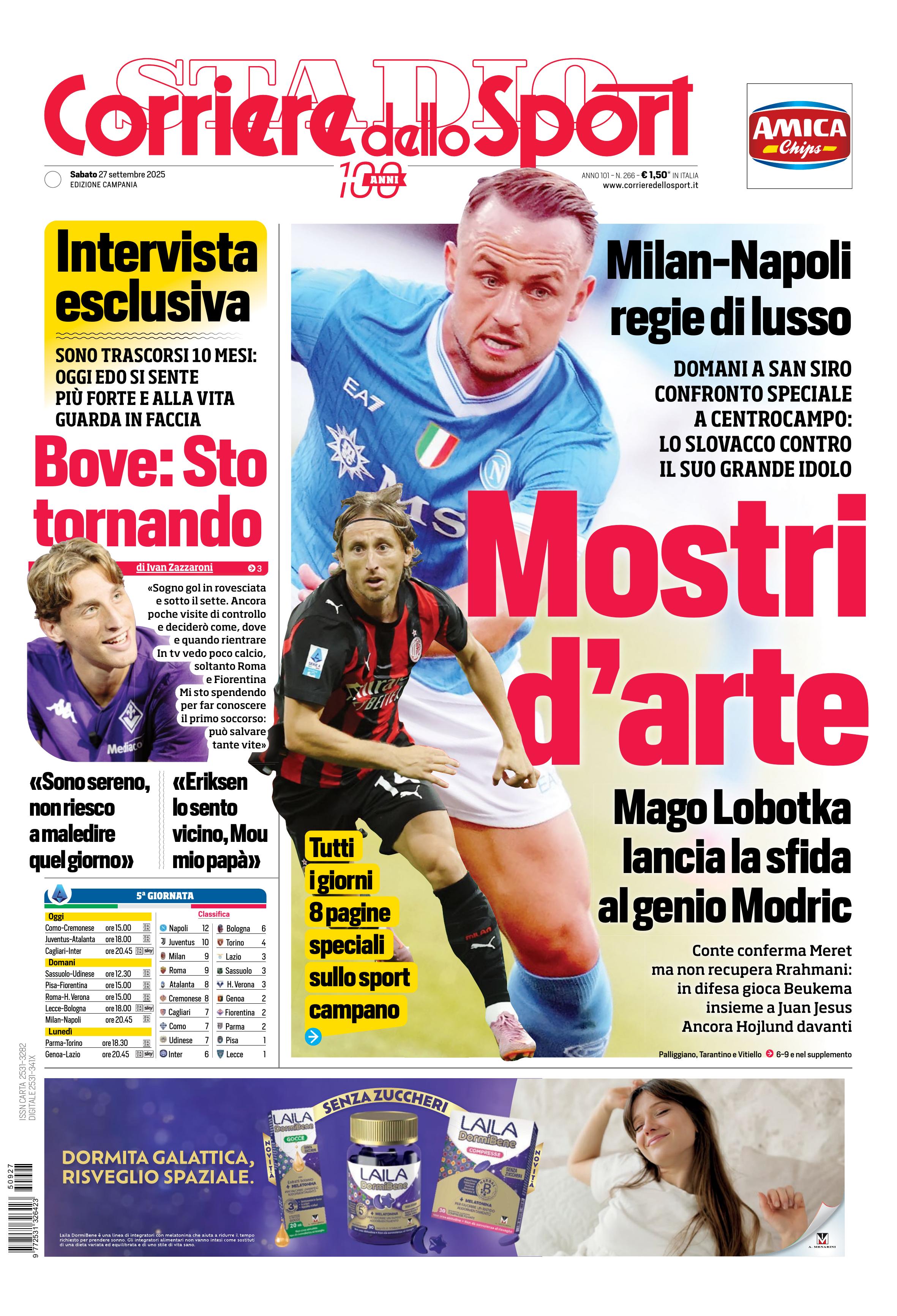 0823 Corriere dello Sport - Campania - 30 Giorni