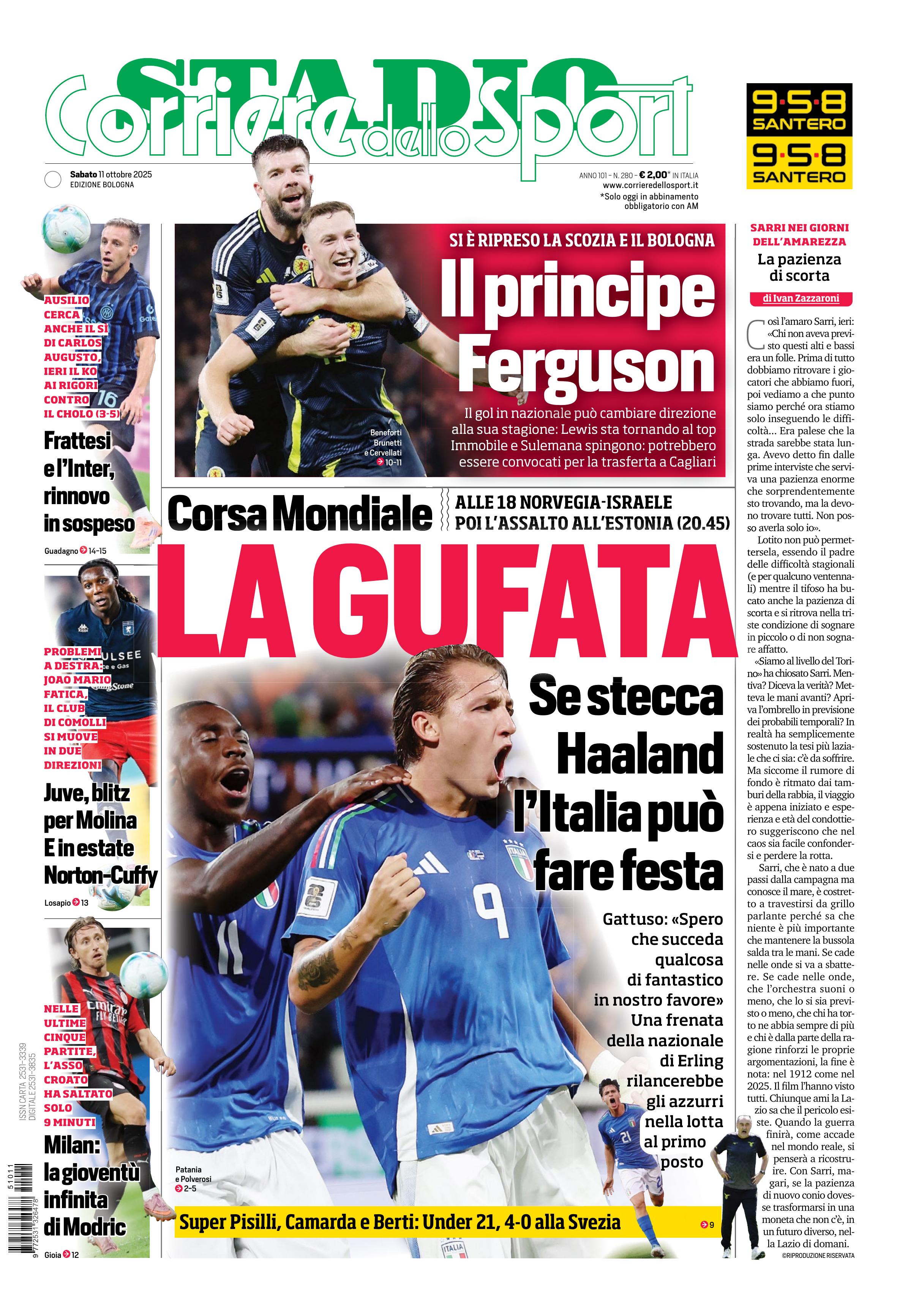0823 Corriere dello Sport - Bologna - 30 Giorni