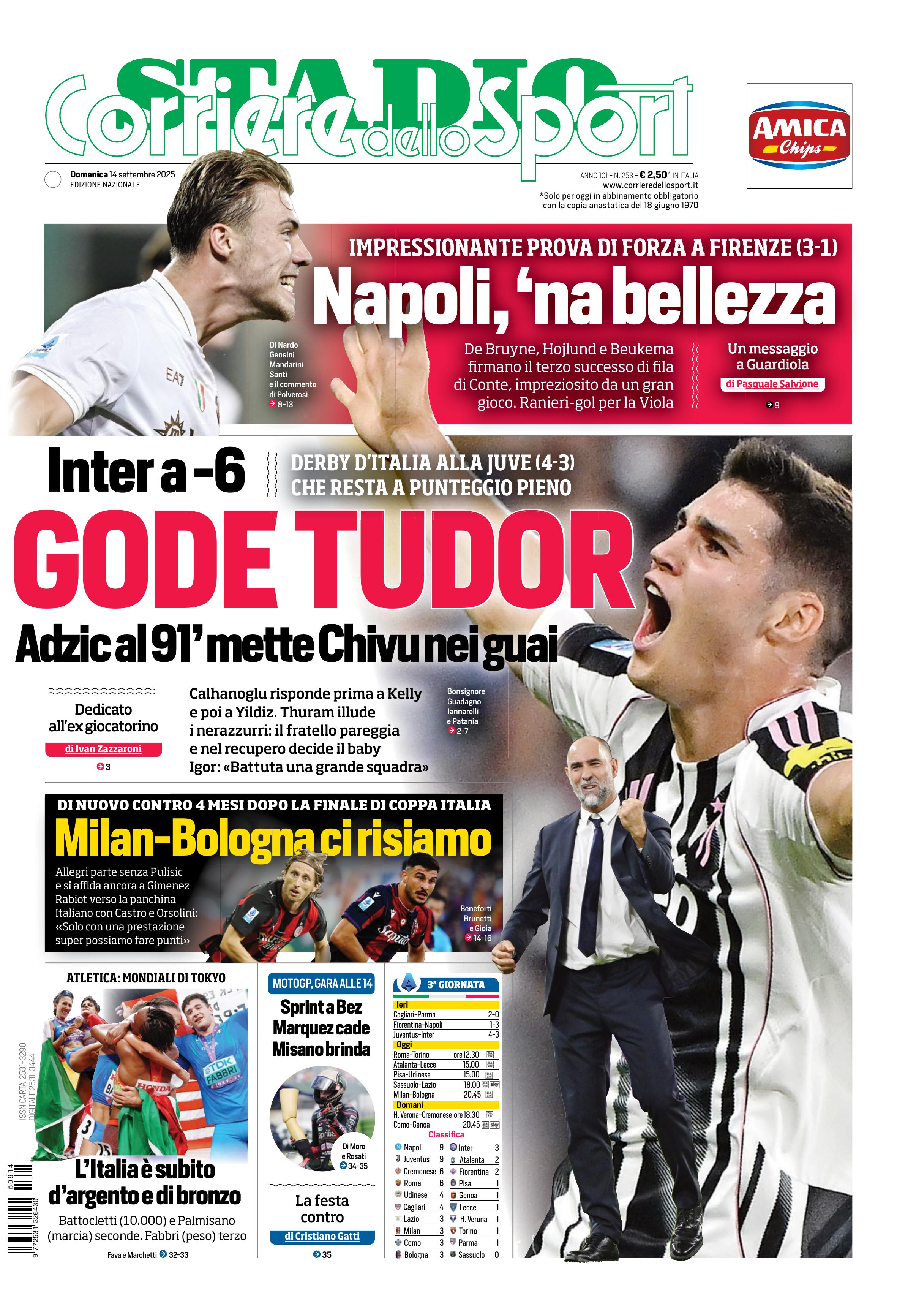 0823 Corriere dello Sport - Stadio - 30 Giorni
