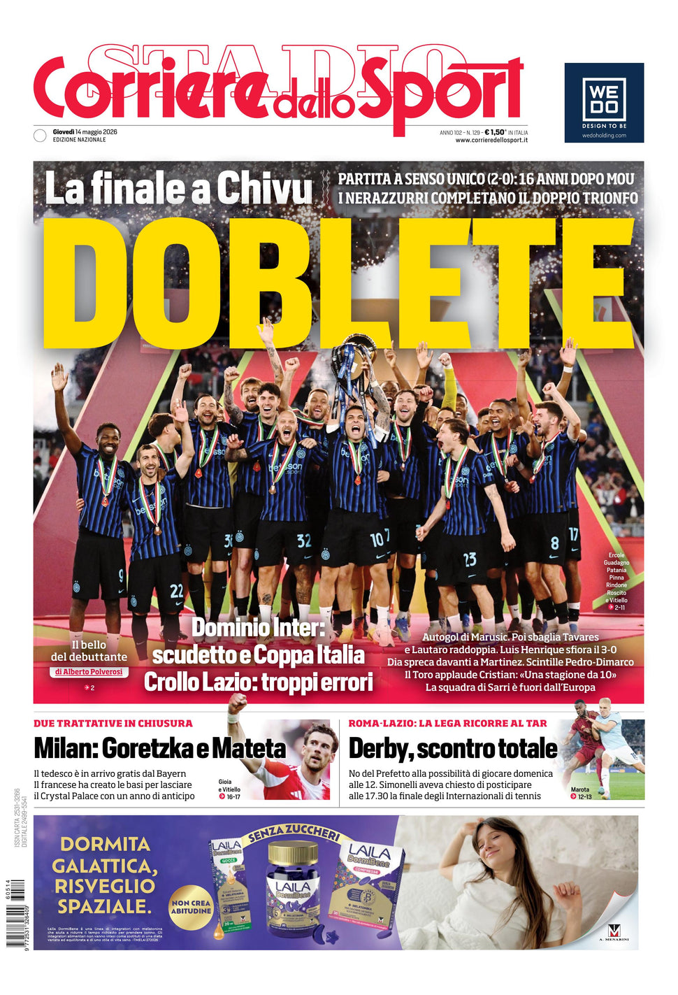 Corriere dello Sport - Nazionale - 30 Giorni