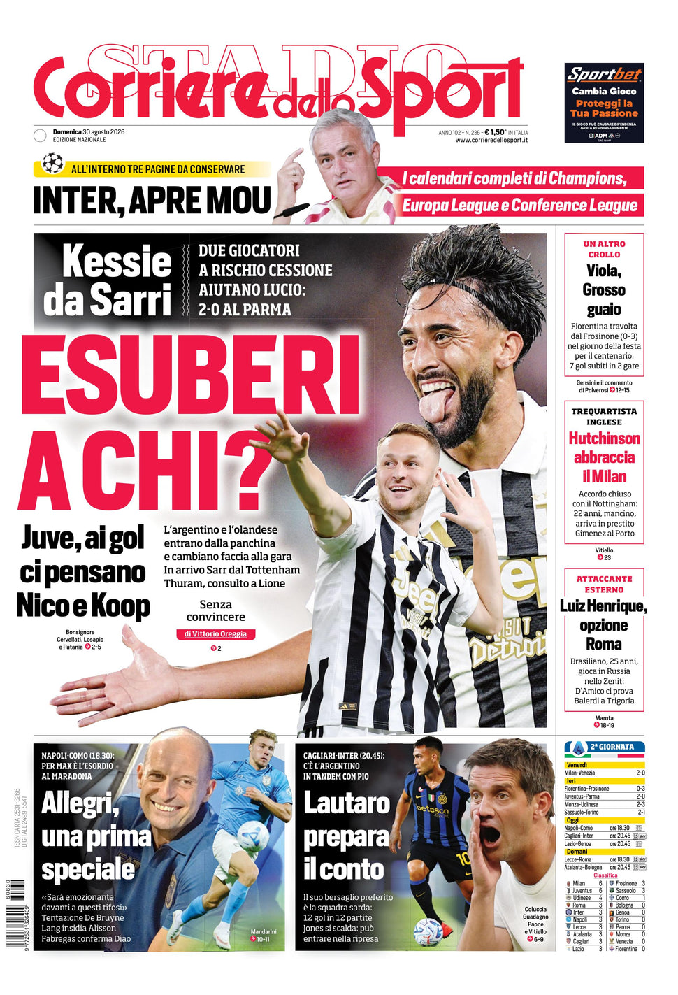 Corriere dello Sport - Nazionale - 30 Giorni
