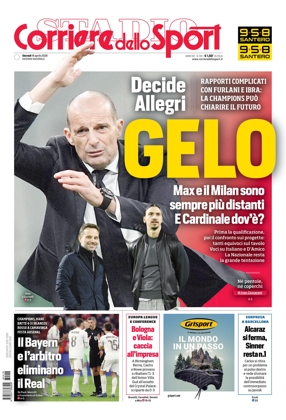 Corriere dello Sport - Nazionale - 30 Giorni