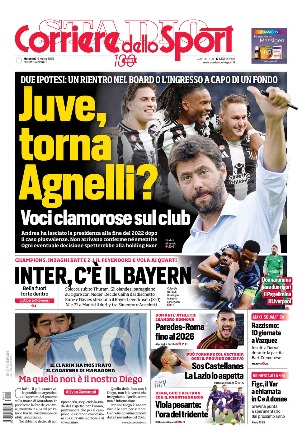 Corriere dello Sport - Nazionale - 30 Giorni