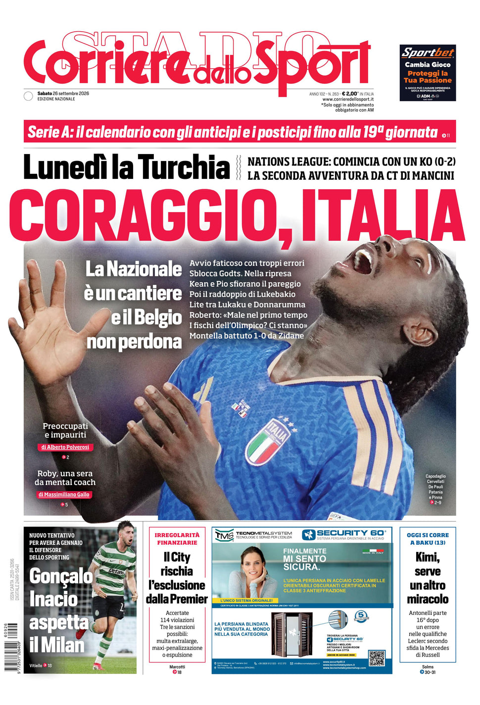 Nuovo Corriere dello Sport - Nazionale - 30 Giorni Full