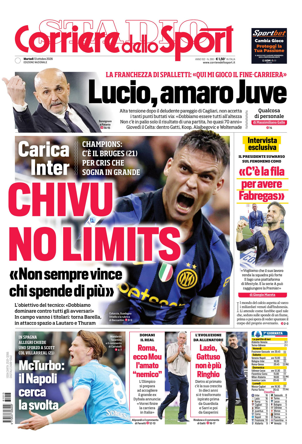Corriere dello Sport - Nazionale - 30 Giorni
