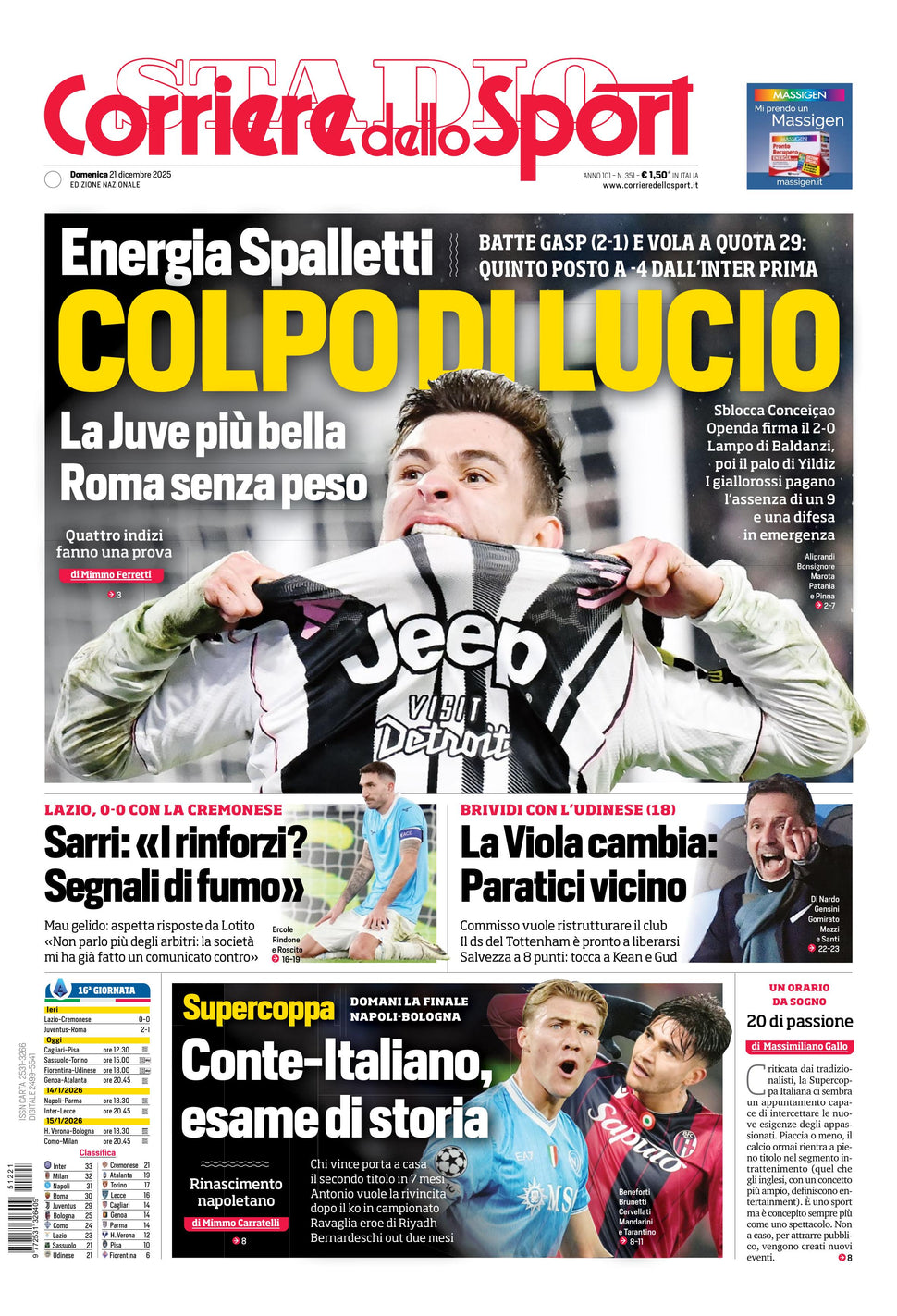 Corriere dello Sport - Nazionale - 30 Giorni