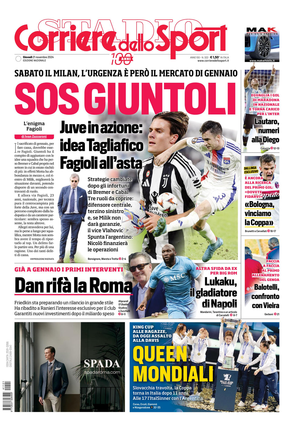 Corriere dello Sport - Nazionale - 30 Giorni