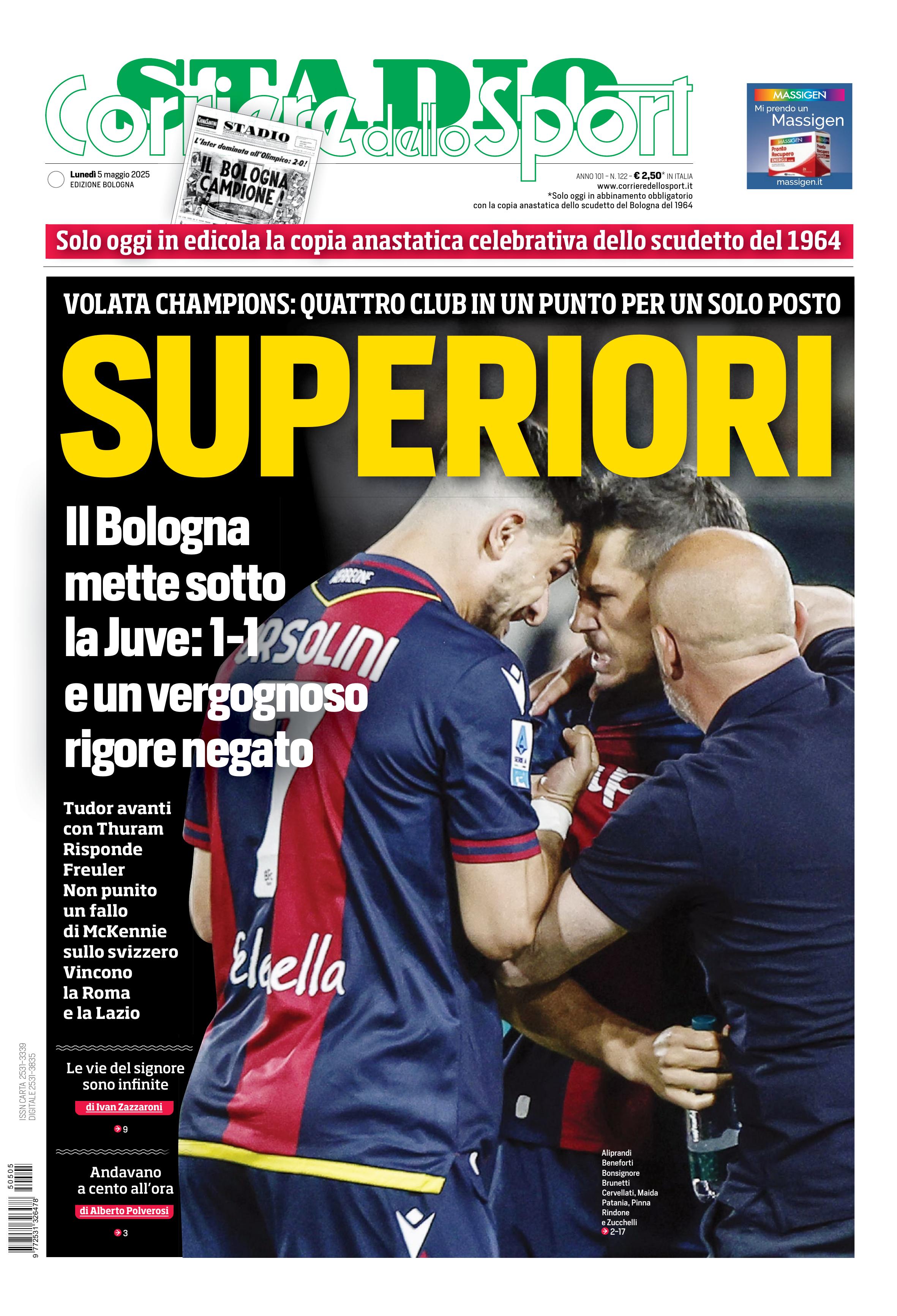 0823 Corriere dello Sport - Bologna - 30 Giorni