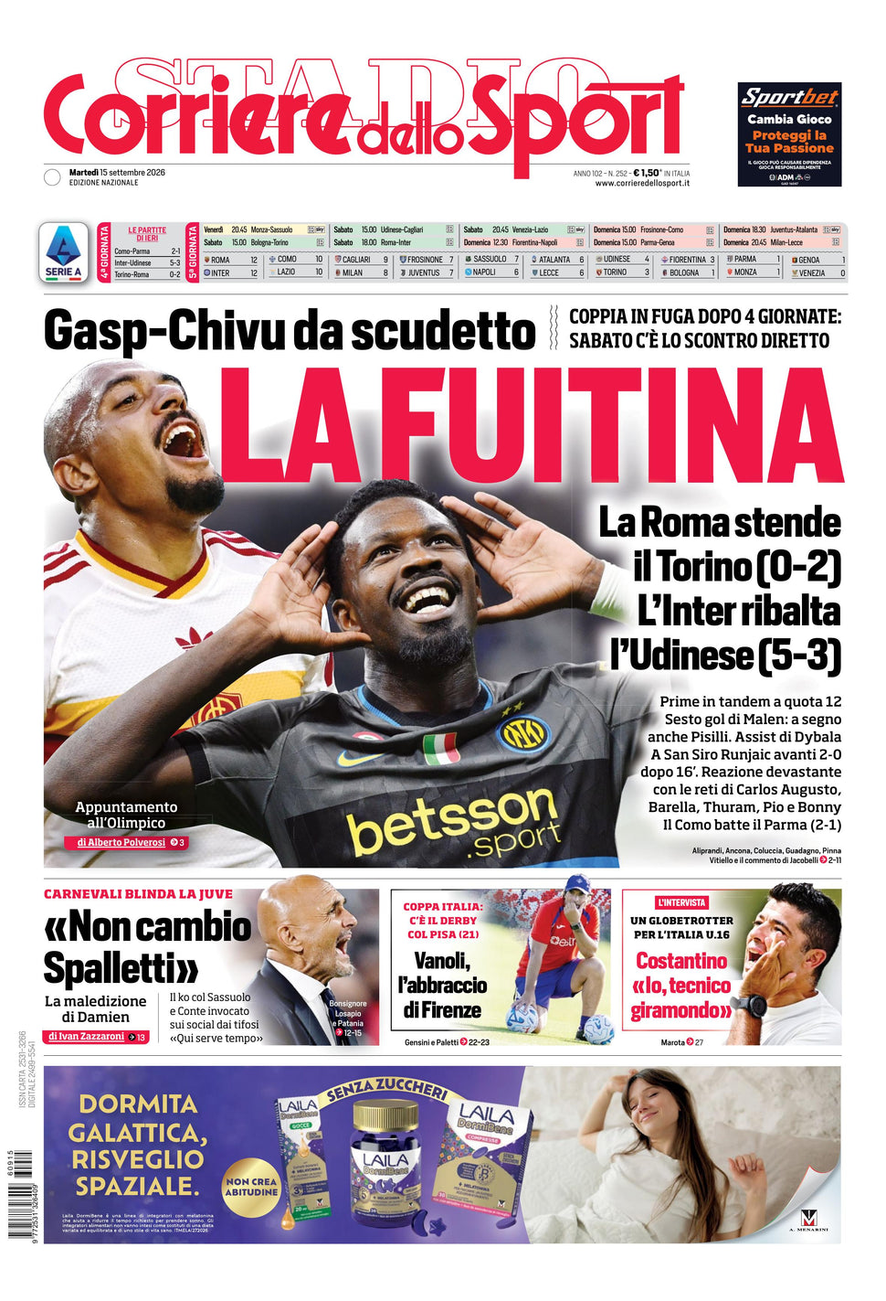 Corriere dello Sport - Nazionale - 30 Giorni