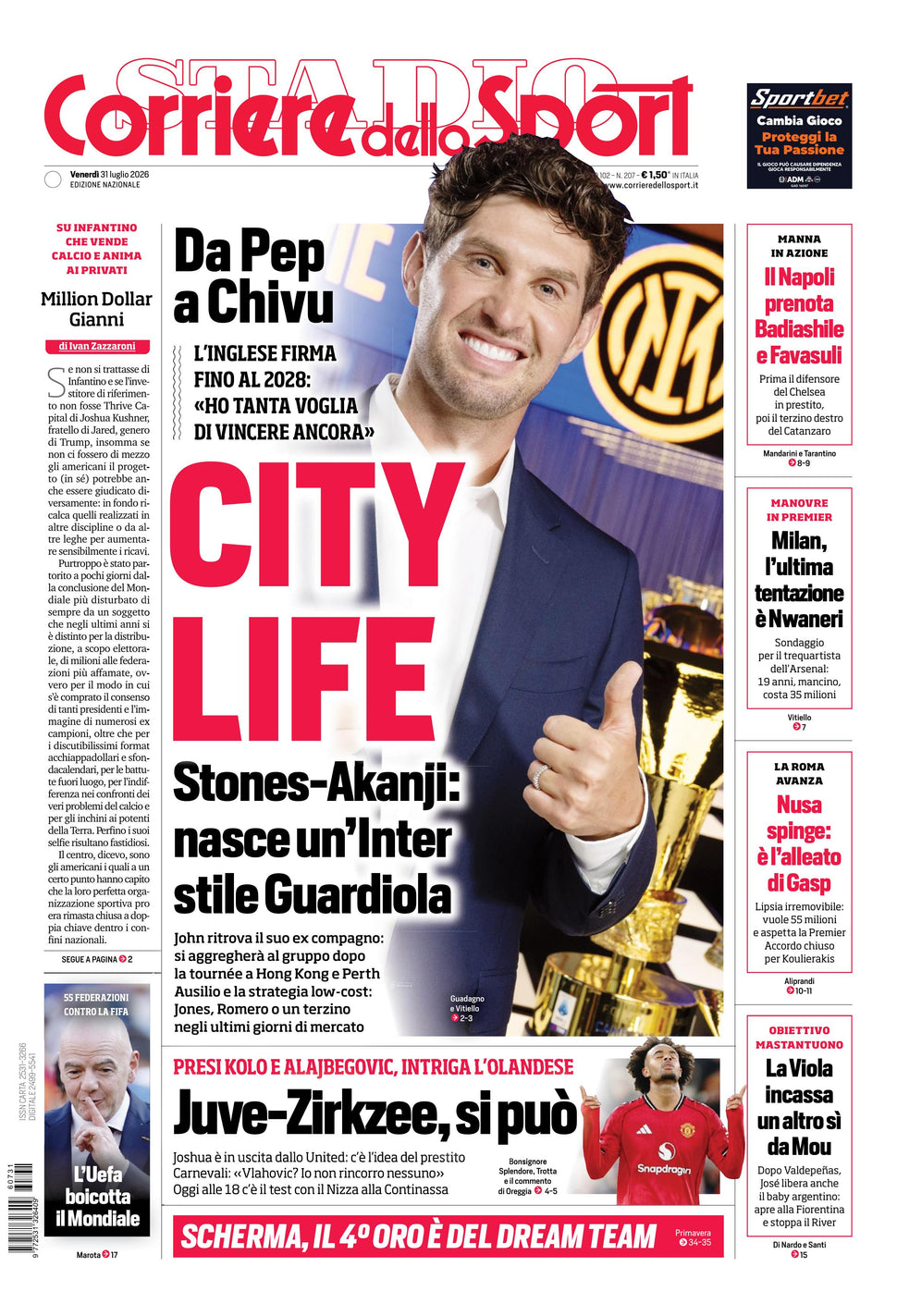 Corriere dello Sport - Nazionale - 30 Giorni