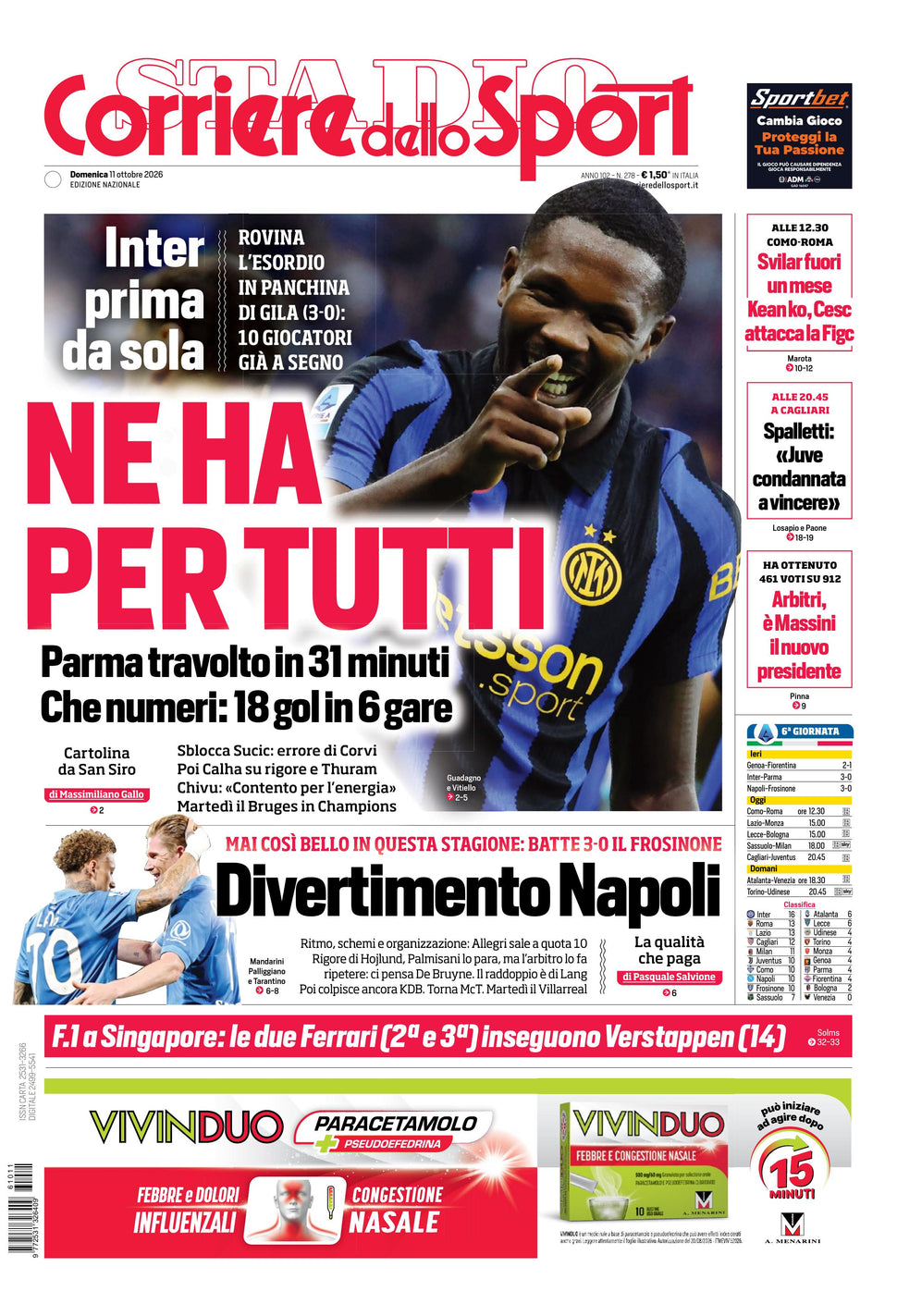 Corriere dello Sport - Nazionale - 30 Giorni