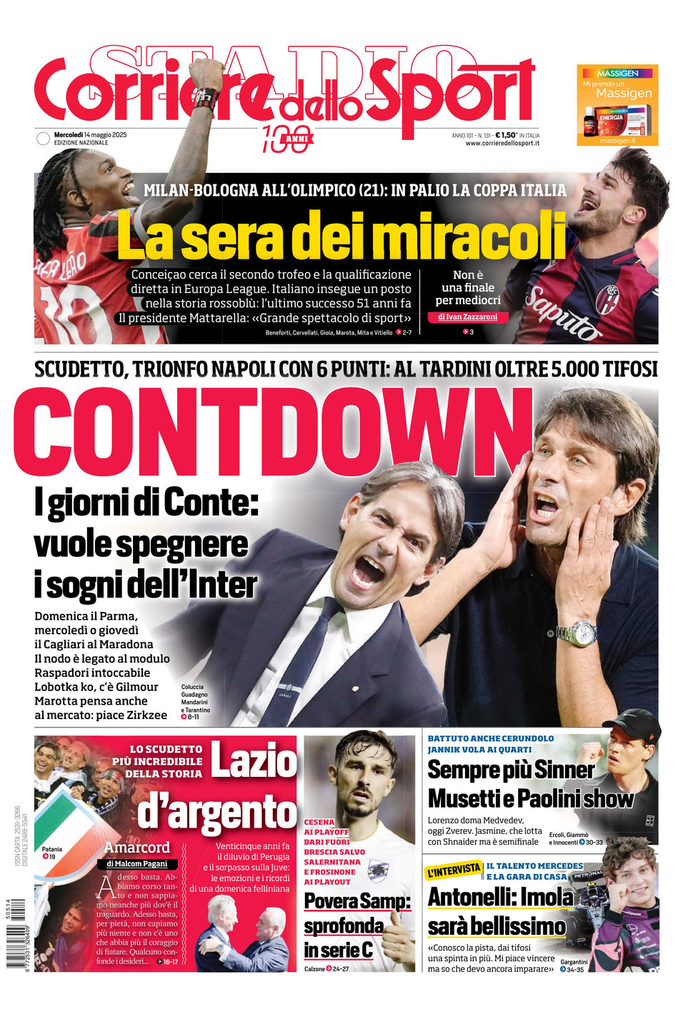 Corriere dello Sport - Nazionale - 30 Giorni