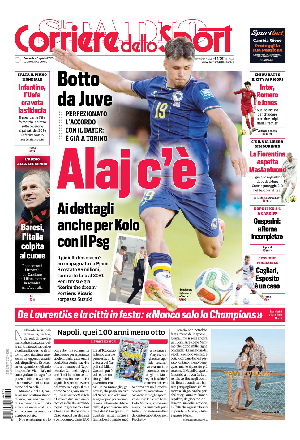 Corriere dello Sport - Nazionale - 30 Giorni