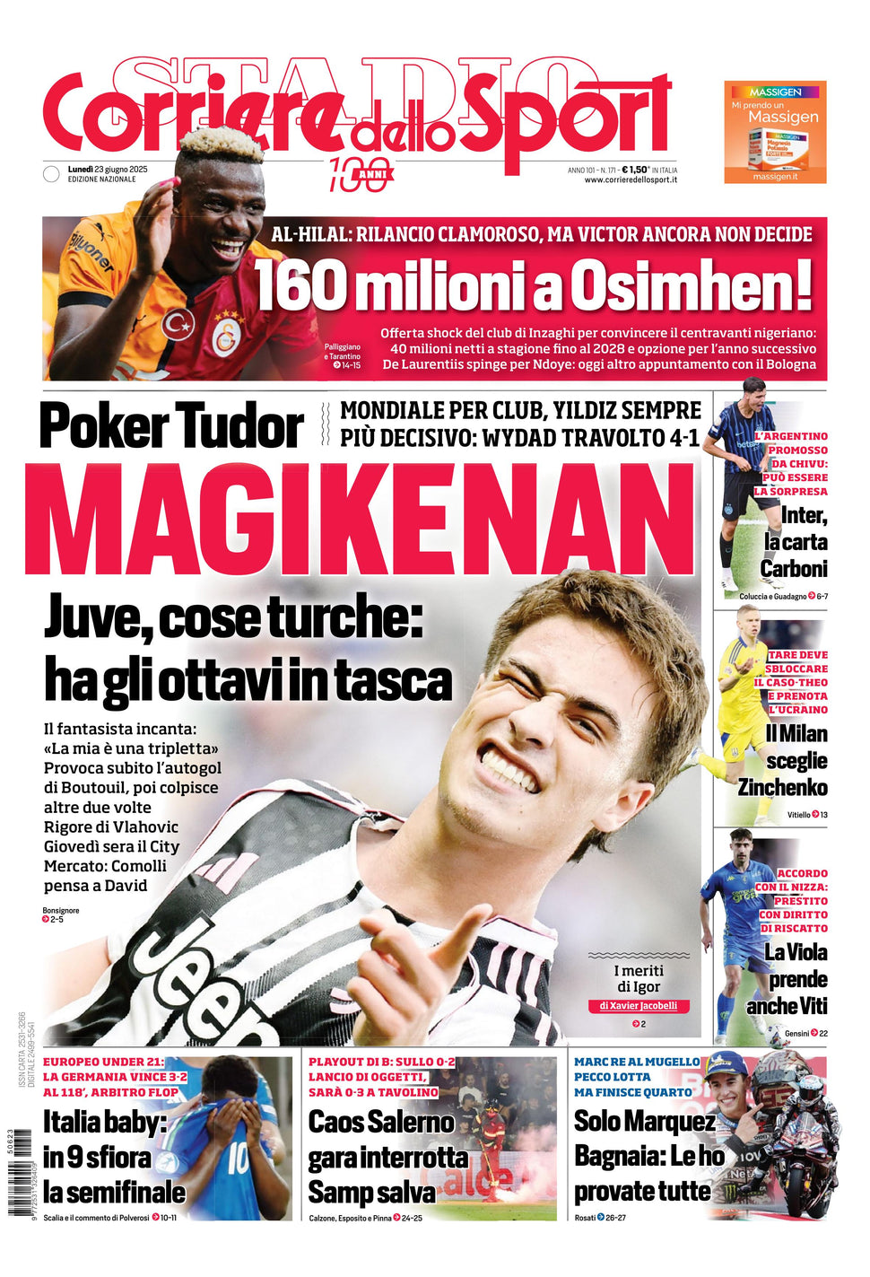 Corriere dello Sport - Nazionale - 30 Giorni