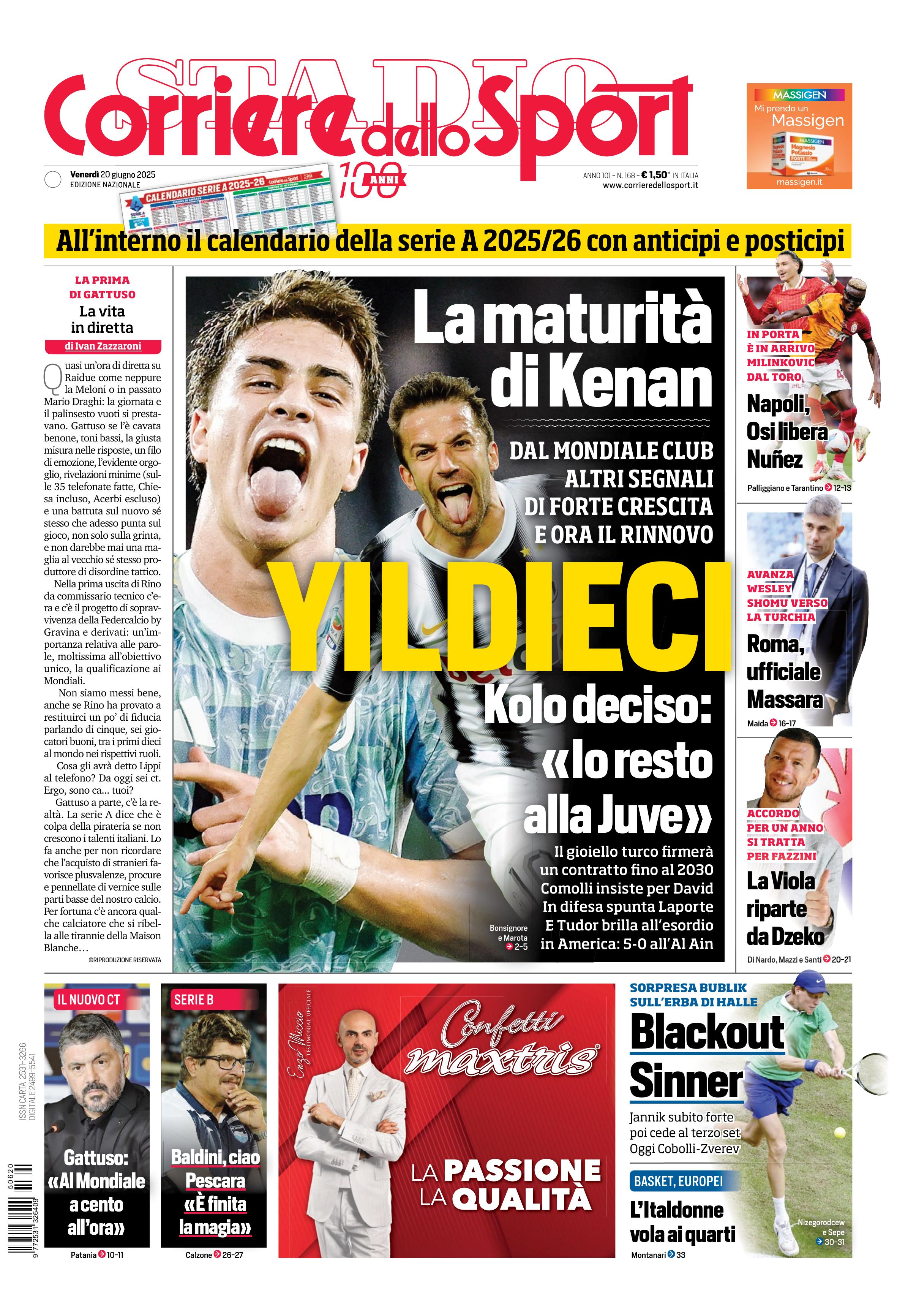 0823 Corriere dello Sport - Nazionale - 7 Giorni
