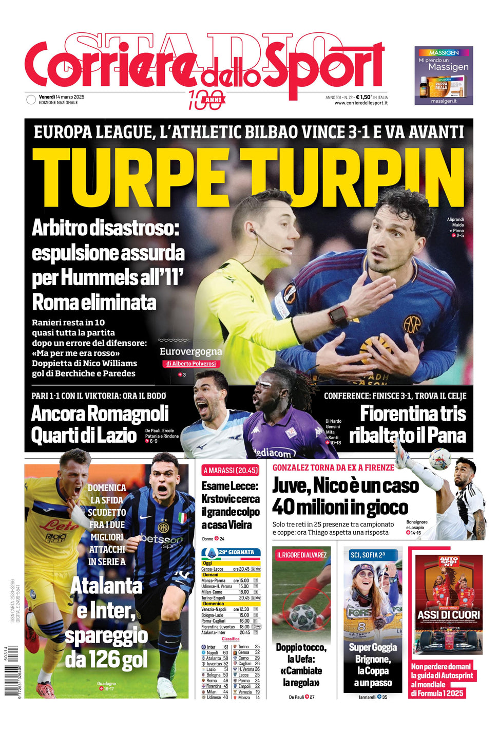 Corriere dello Sport - Nazionale - 30 Giorni