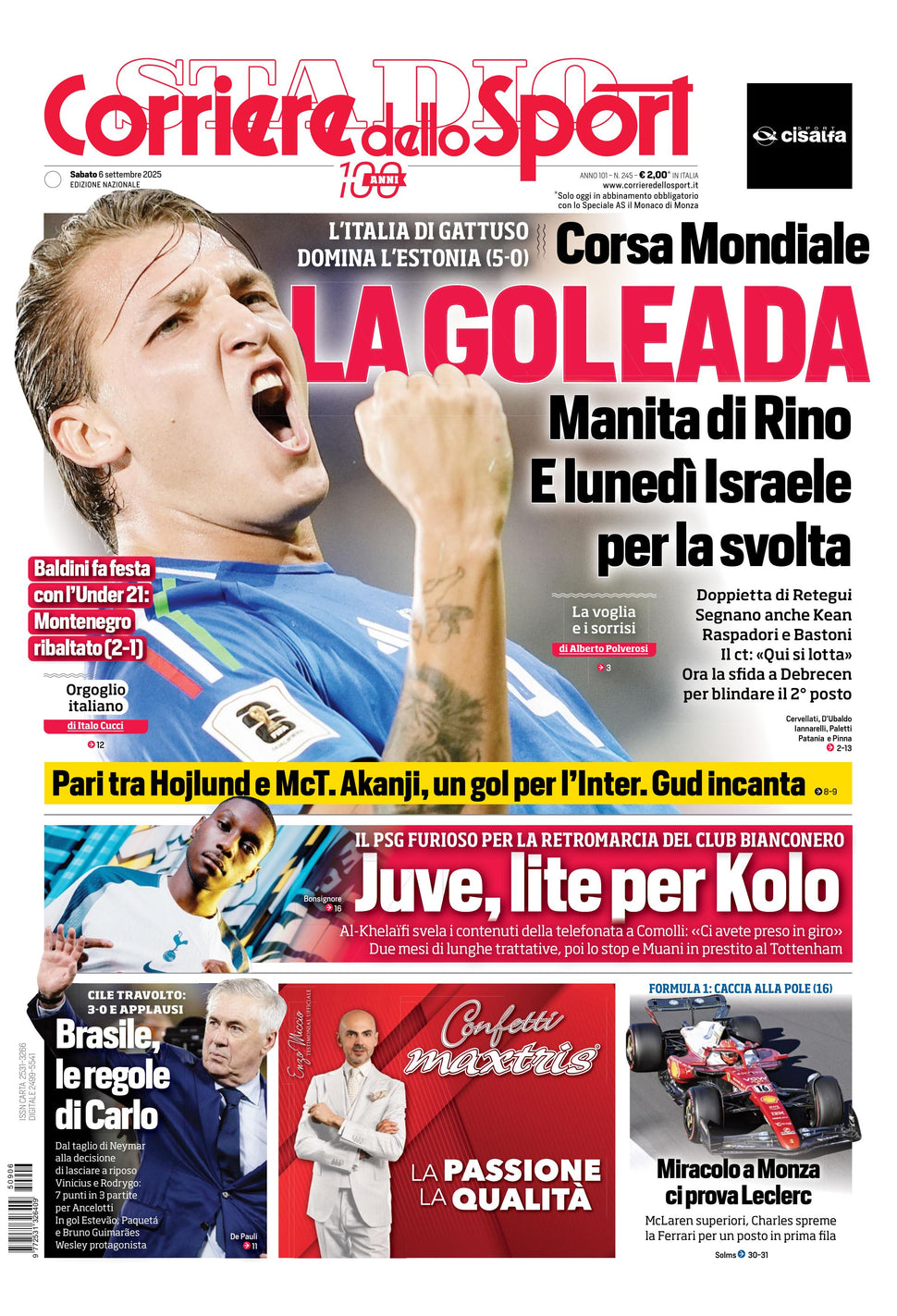 Corriere dello Sport - Nazionale - 30 Giorni
