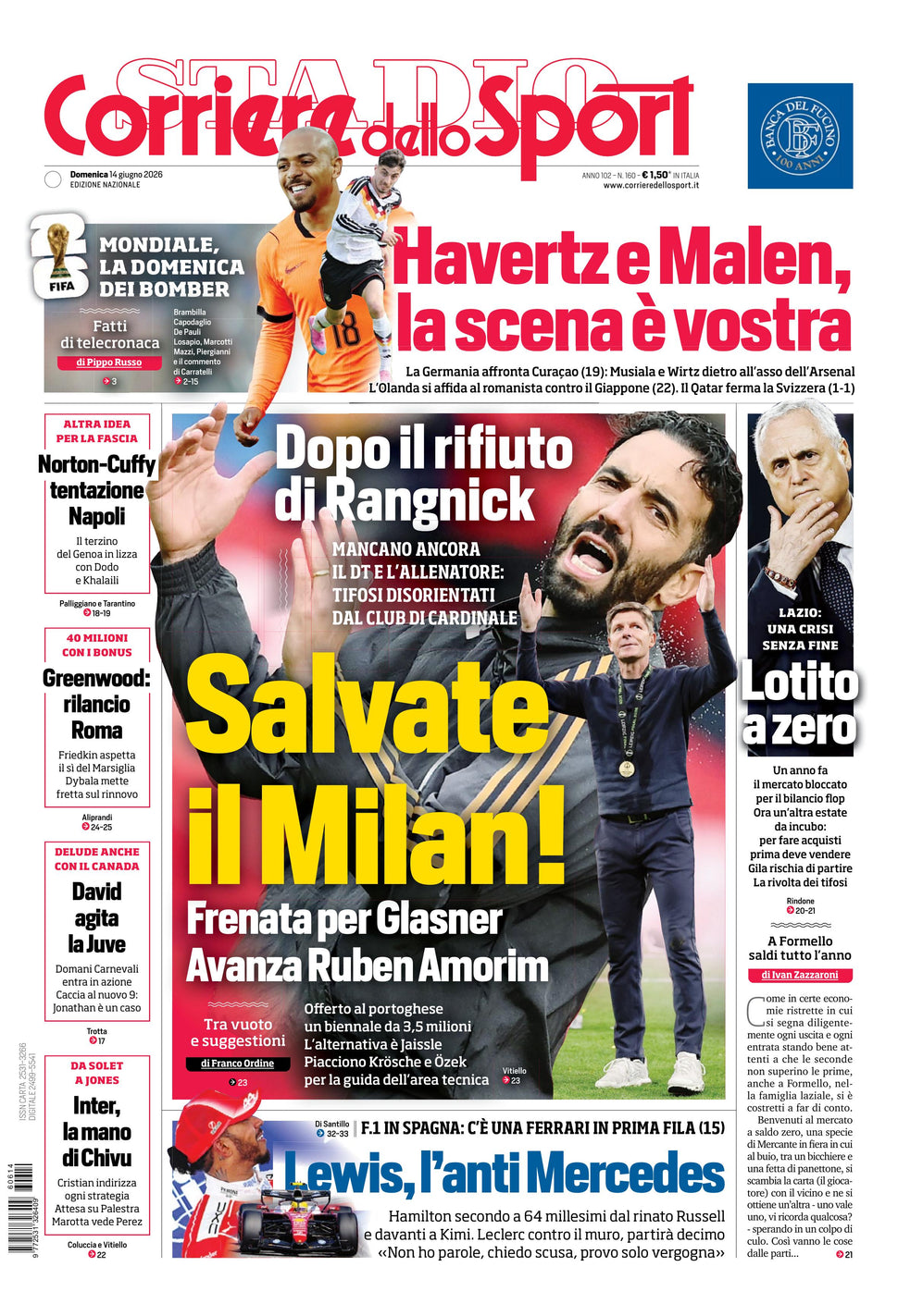 Corriere dello Sport - Nazionale - 30 Giorni