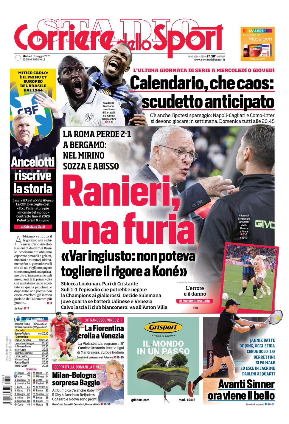 Corriere dello Sport - Nazionale - 30 Giorni