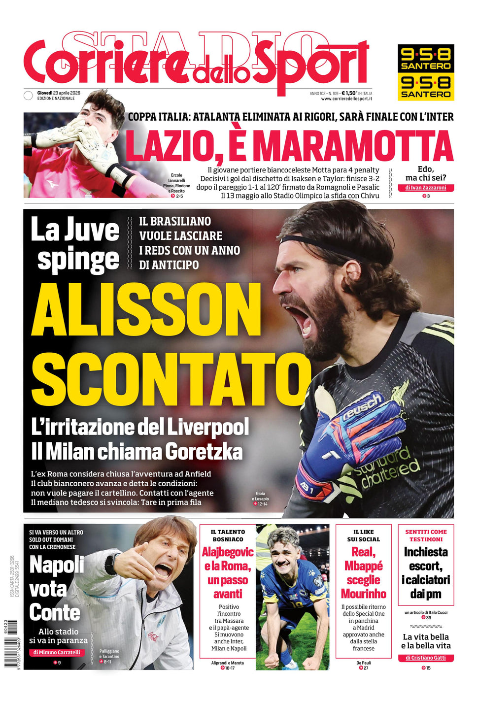 Corriere dello Sport - Nazionale - 30 Giorni