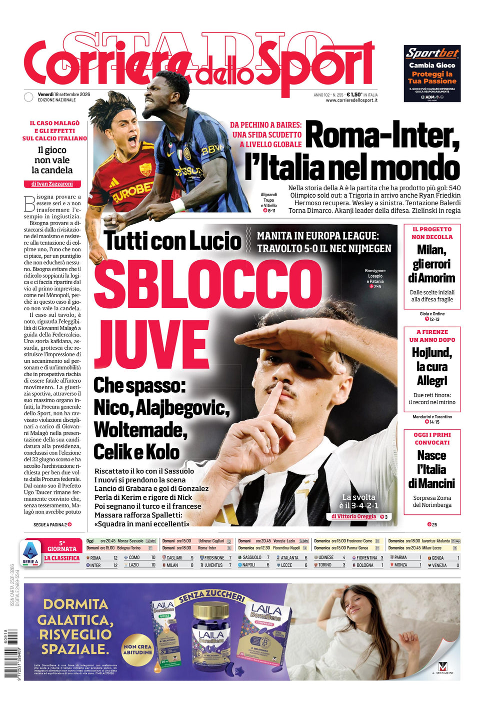 Corriere dello Sport - Nazionale - 30 Giorni