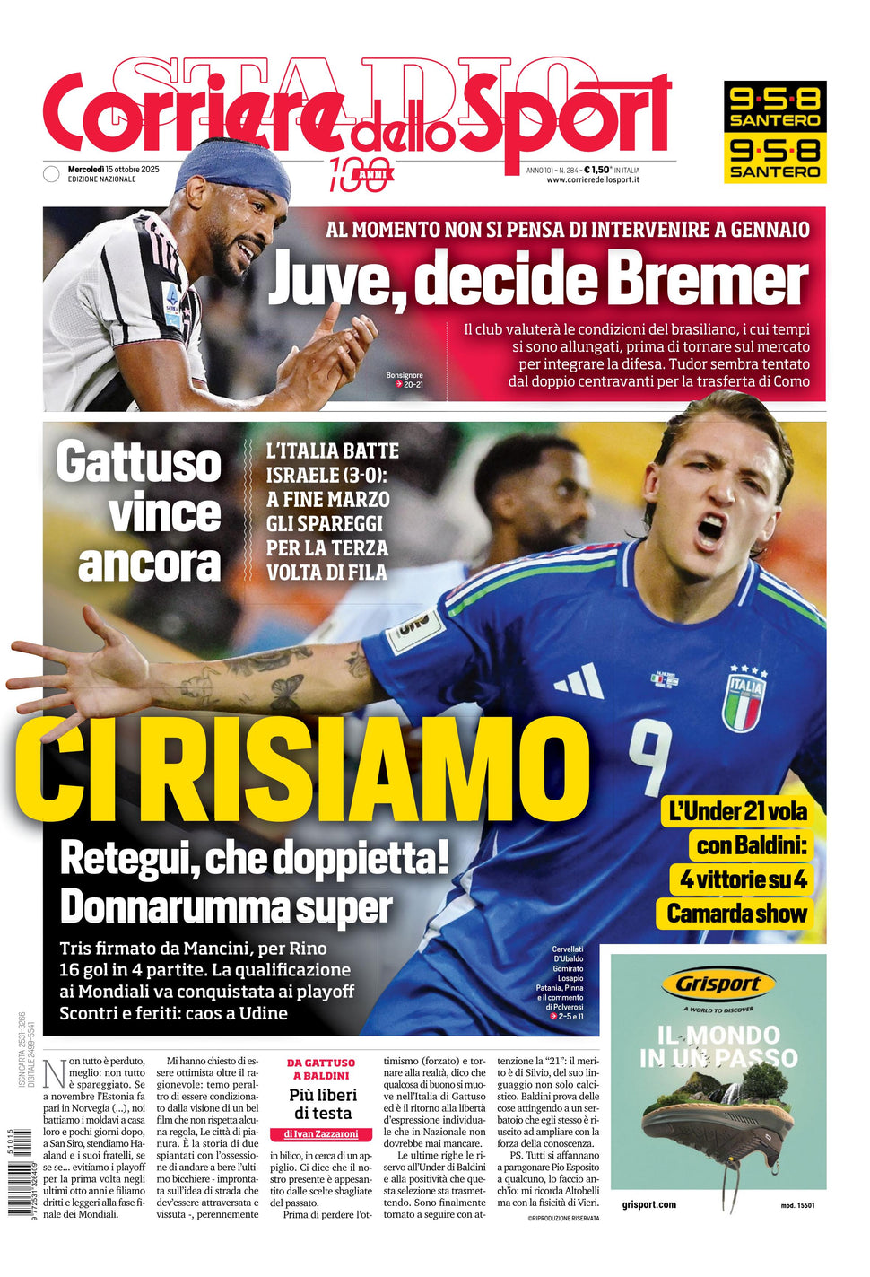 Corriere dello Sport - Nazionale - 30 Giorni