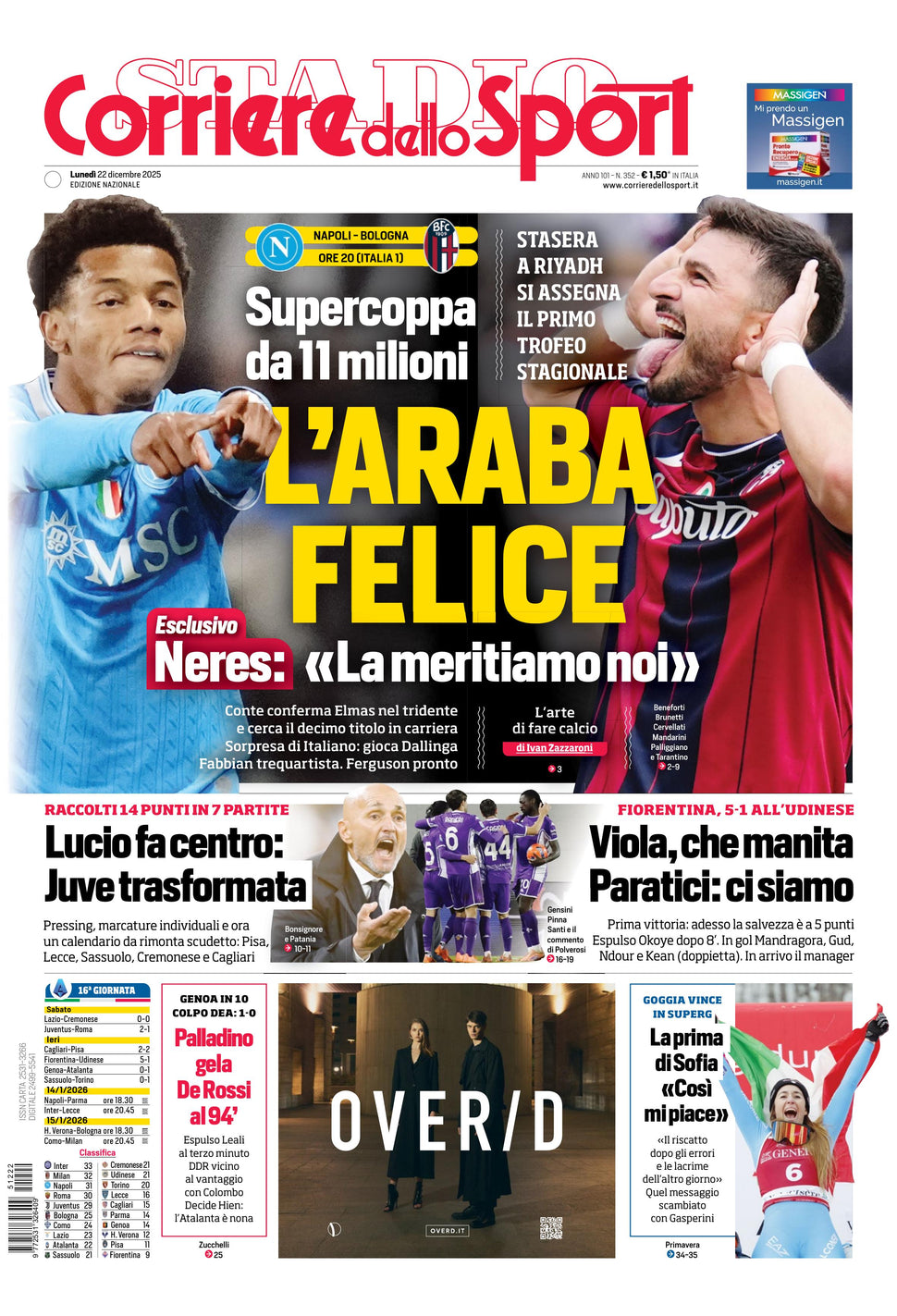 Corriere dello Sport - Nazionale - 30 Giorni