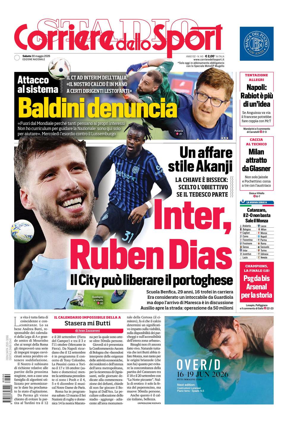 Corriere dello Sport - Nazionale - 30 Giorni