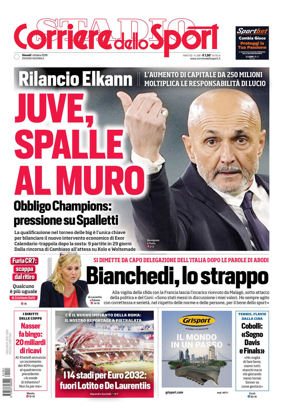 Nuovo Corriere dello Sport - Nazionale - 30 Giorni Full