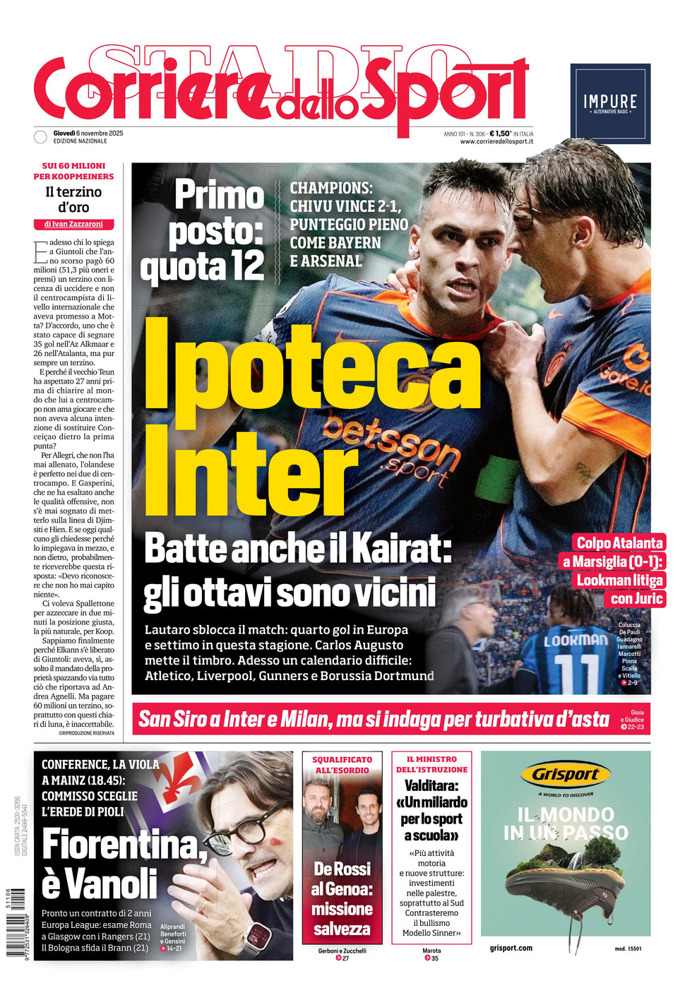 Corriere dello Sport - Nazionale - 30 Giorni