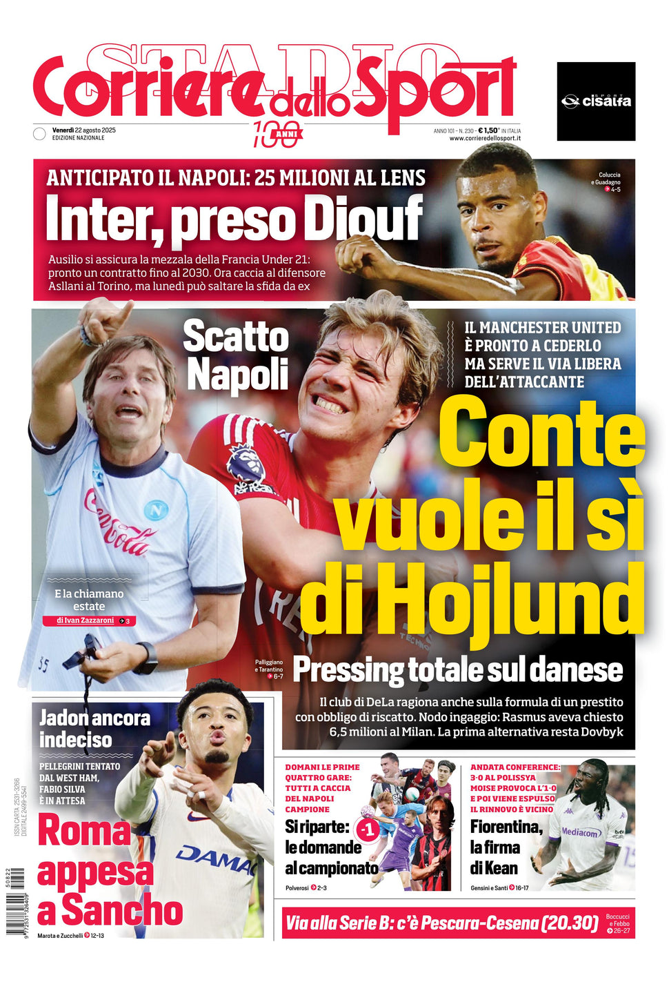 Corriere dello Sport - Nazionale - 30 Giorni