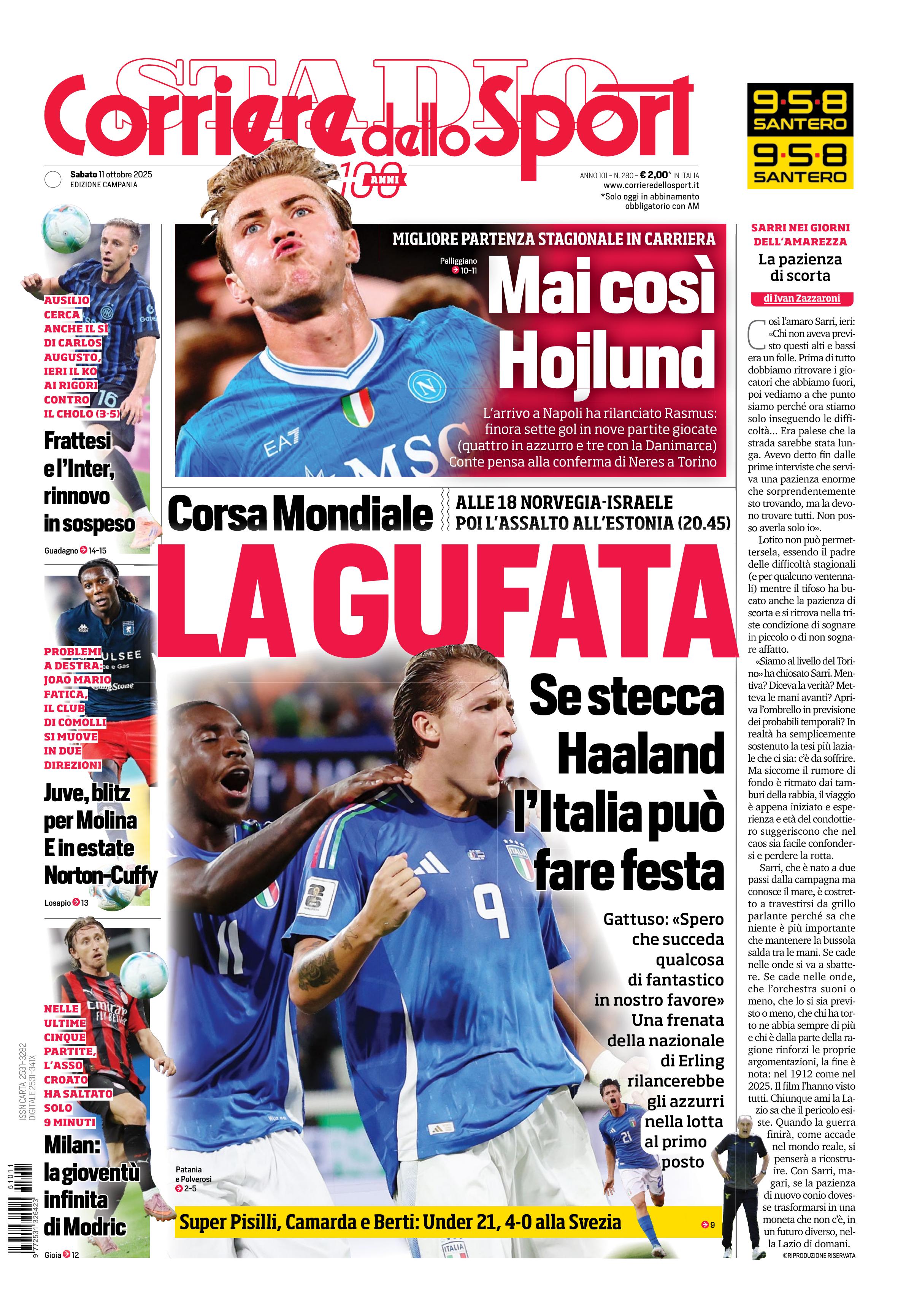 0823 Corriere dello Sport - Campania - 30 Giorni