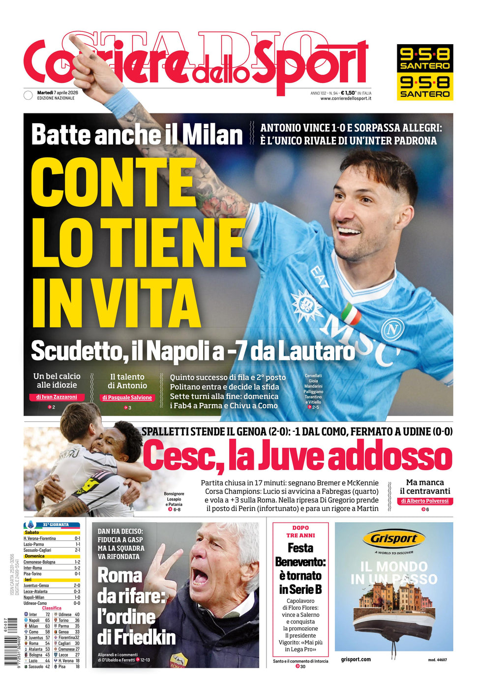 Corriere dello Sport - Nazionale - 30 Giorni