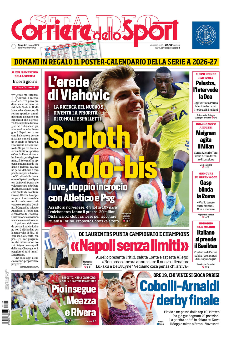 Corriere dello Sport - Nazionale - 30 Giorni