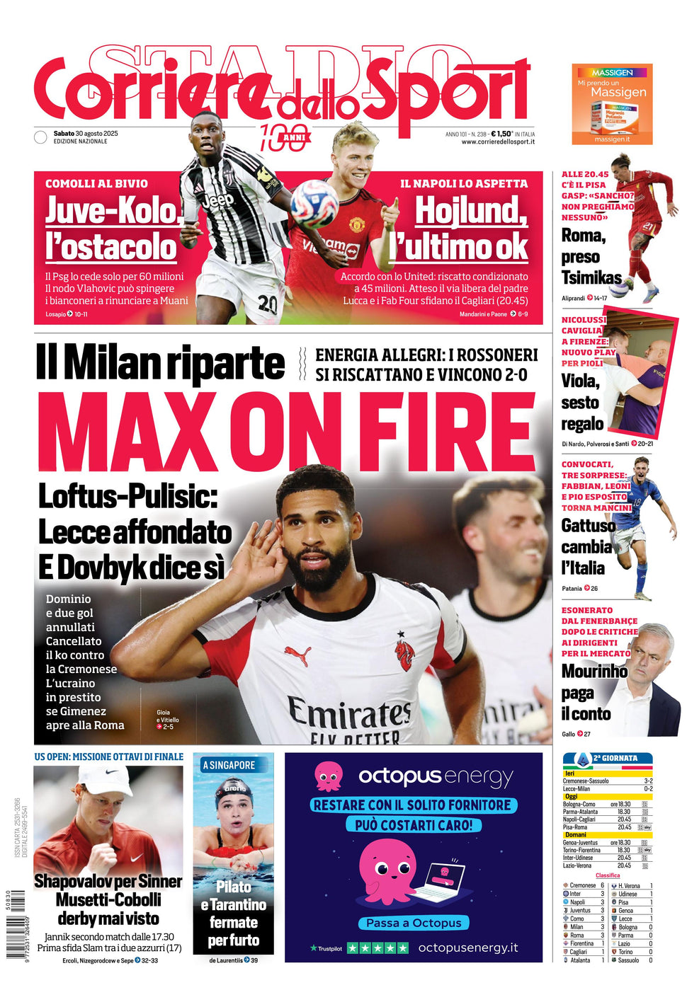 Corriere dello Sport - Nazionale - 30 Giorni
